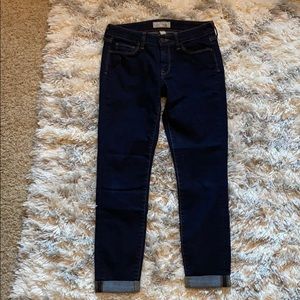 Banana Republic skinny cuffed jeans